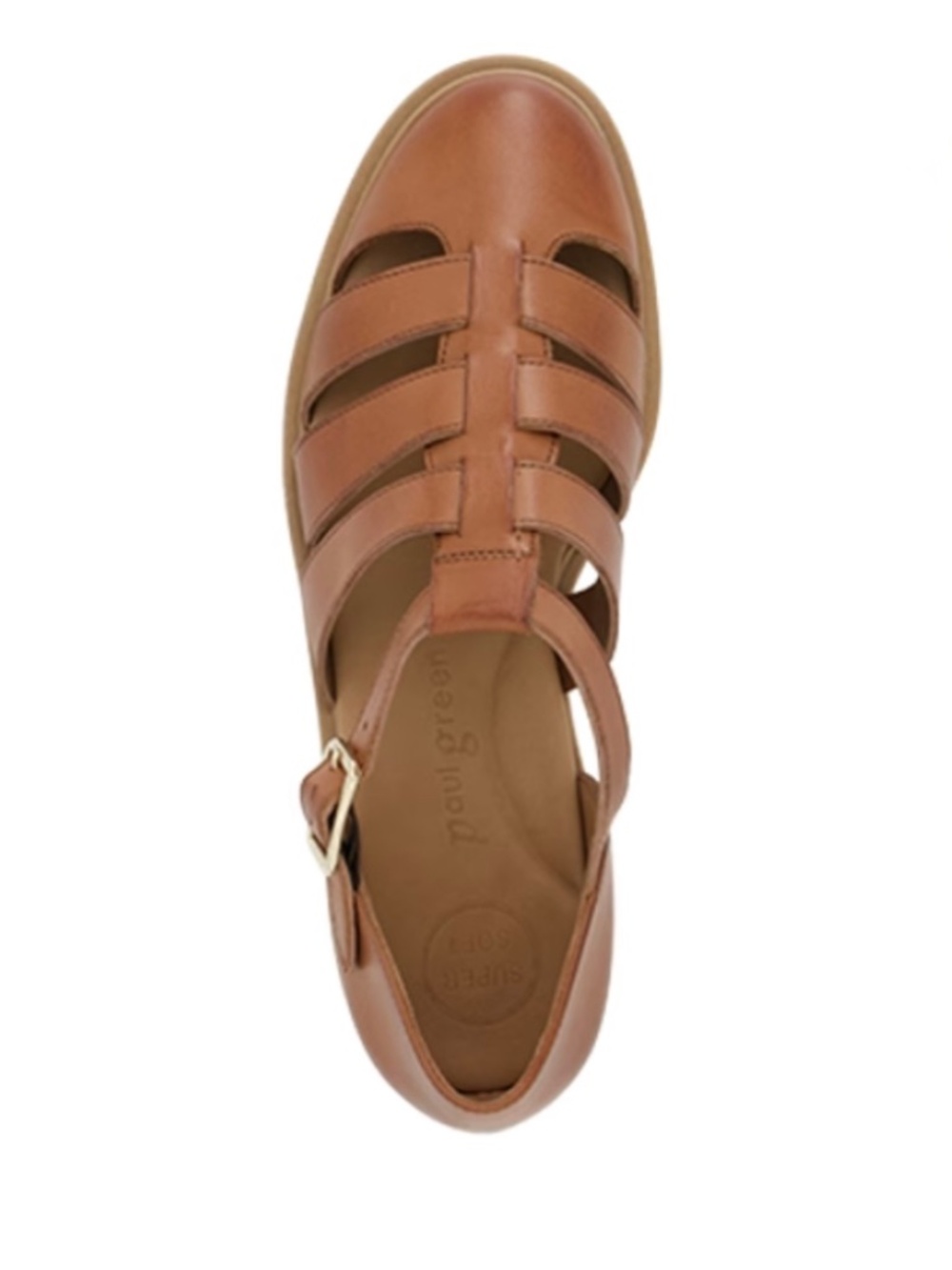 Brown leather sandals.  Women’s US sizes